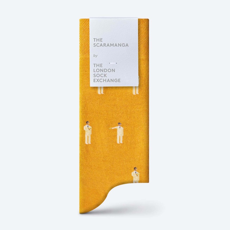 “The Scaramanga” James Bond Socks – By The London Sock Exchange