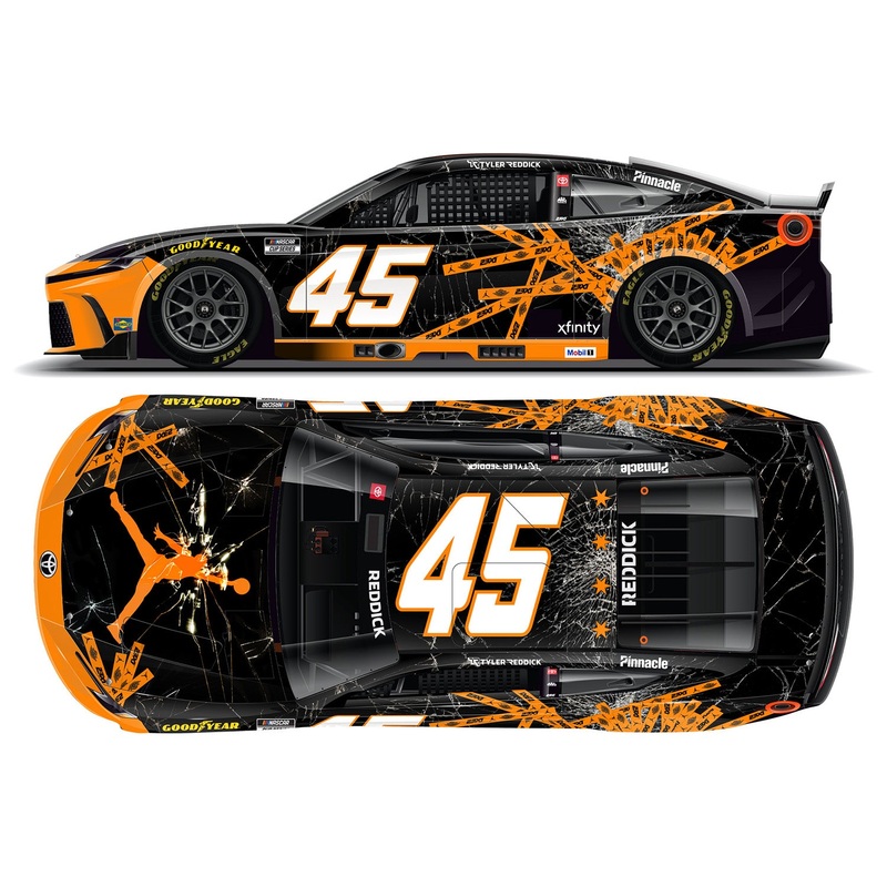 Tyler Reddick ELITE Jordan Brand Chicago “Shattered” 1:24 2025 Diecast Car Preorder – Currently Projected March