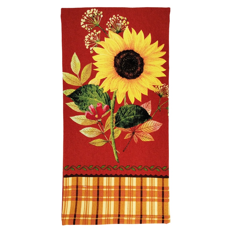 Autumn Garden Dual Purpose Kitchen Towel H6400