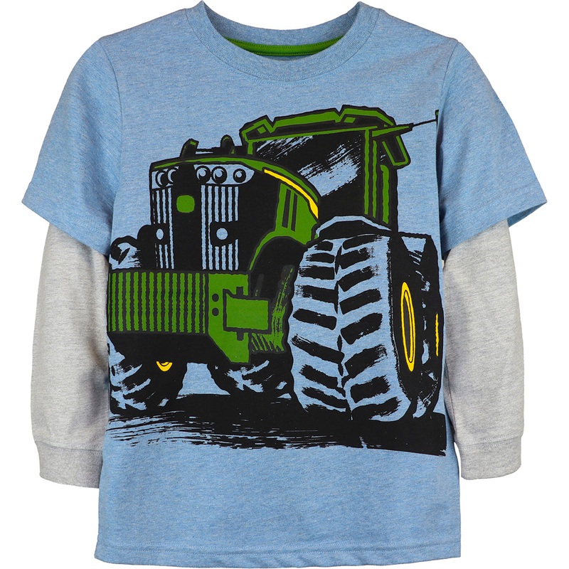 Boys’ Long-Sleeve Mega Tractor Tee J4T567BC 5