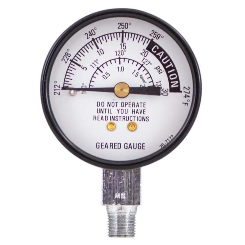Replacement Steam Gauge 72