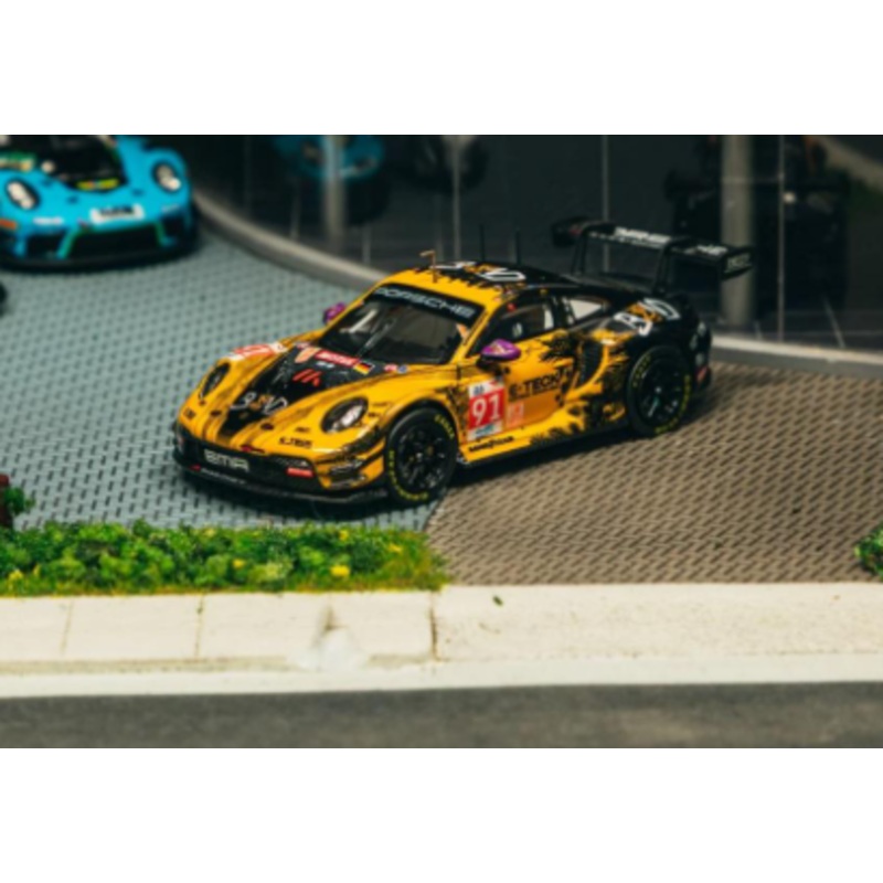Tarmac Works 1:64 Taiwan 7-Eleven Exclusive Porsche 911 GT3 R 24H Le Mans 2024 Winner Of LMGT3