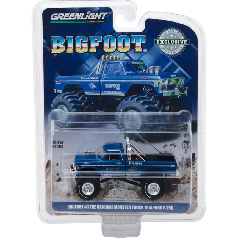 Greenlight 1:64 Bigfoot #1 The Original Monster Truck 1974 Ford F-250 (Hobby Exclusive)