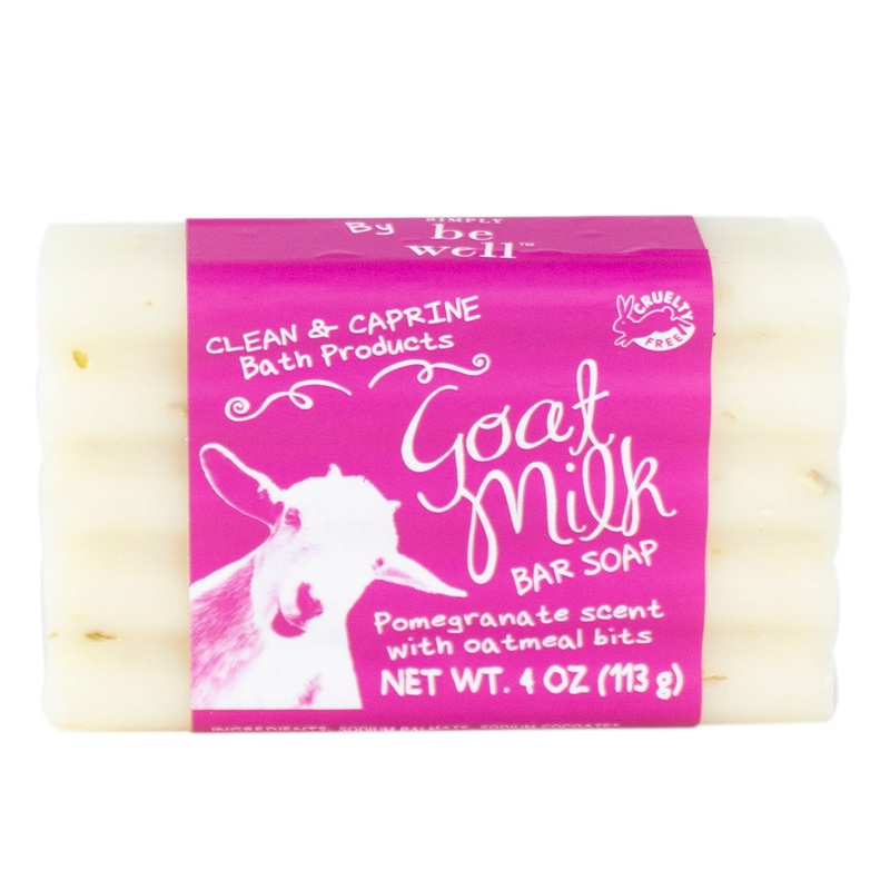 Pomegranate Oatmeal Goat Milk Bar Soap PGN7460