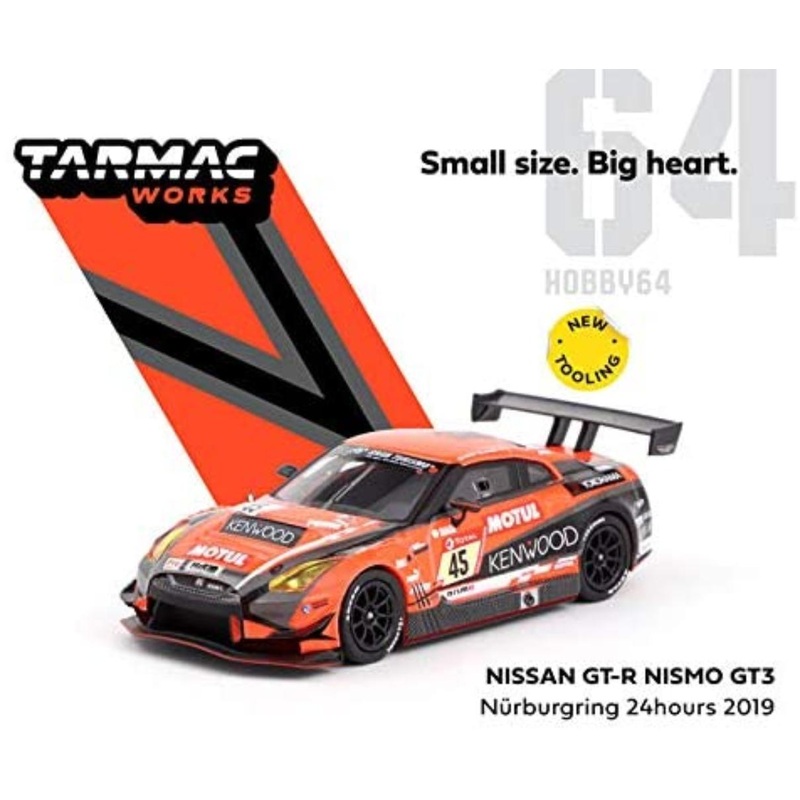 Tarmac Works 1:64 Nissan GT-R Nismo GT3 | Nurburgring 24 Hours 2019 Motul
