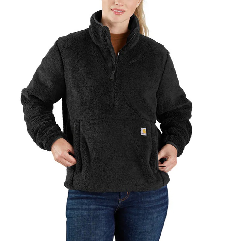 Women’s Loose Fit Fleece Pullover 106470 Spice Red Small
