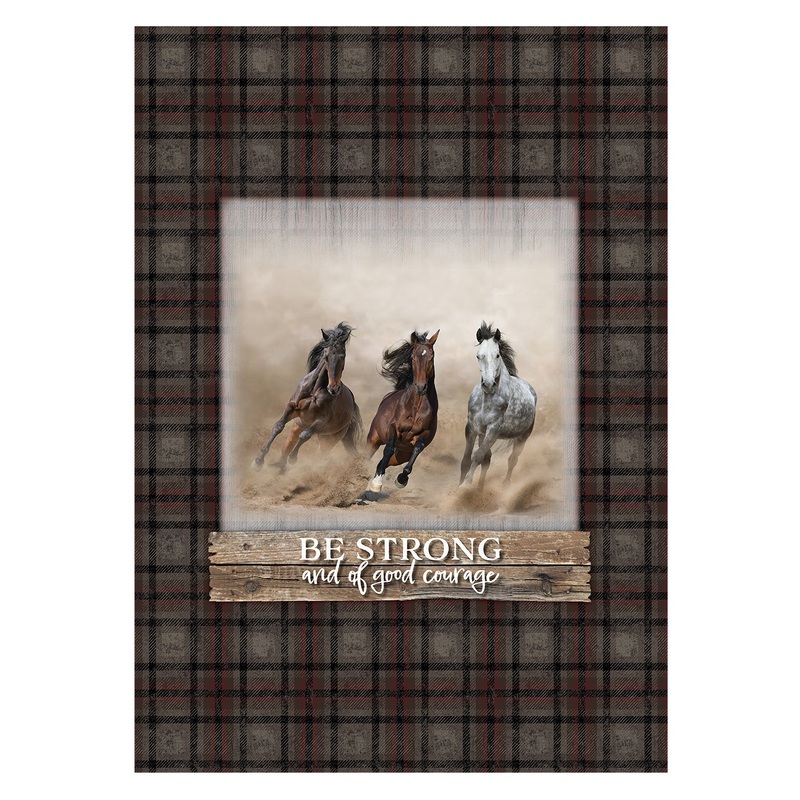 Be Strong Fleece Throw CC750