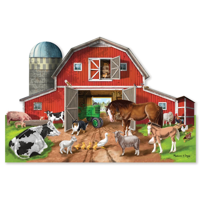 Busy Barn Floor Puzzle 2923