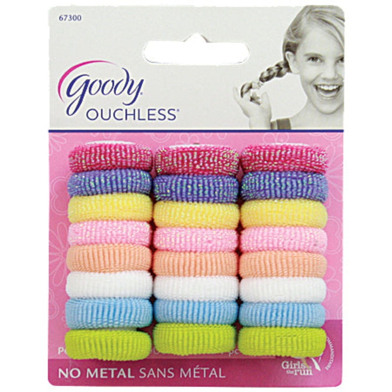 Girls Ouchless Terry Ponytail Holders 67300