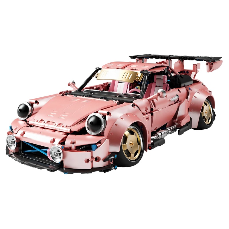 Pink Edition 911 (993) RWB | 2368pcs Non-Remote Controlled