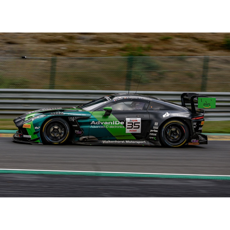 Spark Models Aston Martin Vantage AMR GT3 EVO No.35 Walkenhorst Motorsport – 24H Spa 2025 – R. Leroux – O. Sderstrm – M. Villagomez 1/43 Scale Model