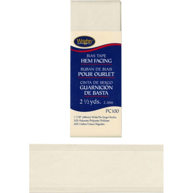 Bias Tape Hem Facing 117100 0028 – Oyster