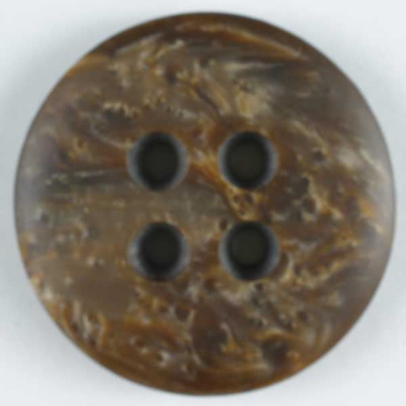 Brown Marbled 4-hole Buttons 1155 1156 1157 5/8 inch