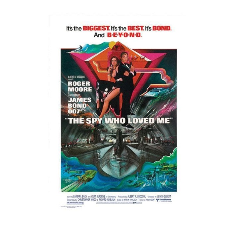 James Bond The Spy Who Loved Me Postcard