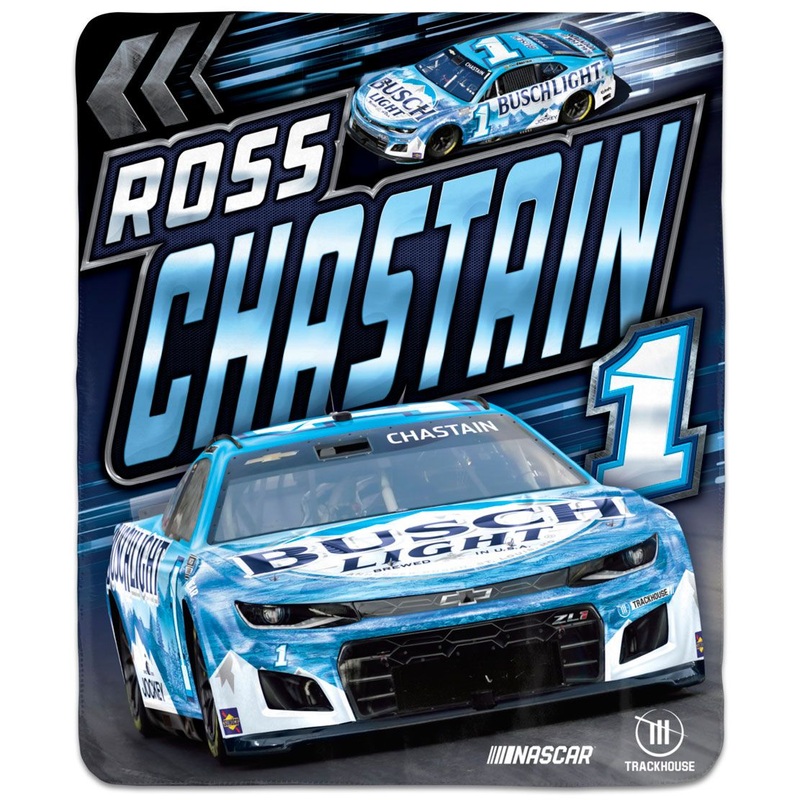 Ross Chastain 2025 Busch Light 50×60 Winning Image Blanket