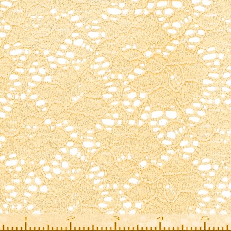 Stretch Lace by the Yard A3376 Gold