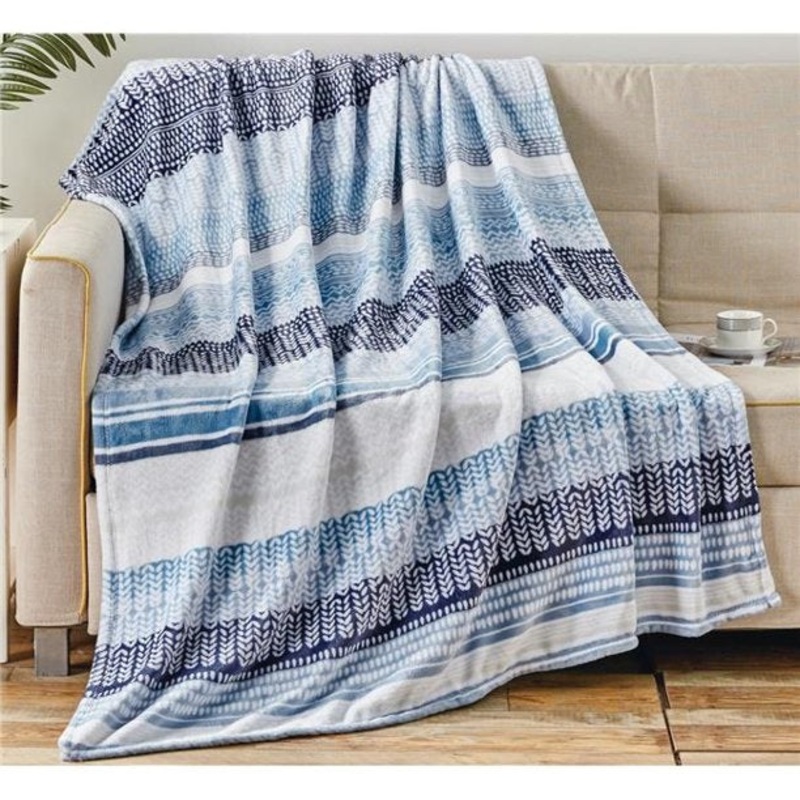Anissa Micro Plush Blanket Queen – 90″X90″
