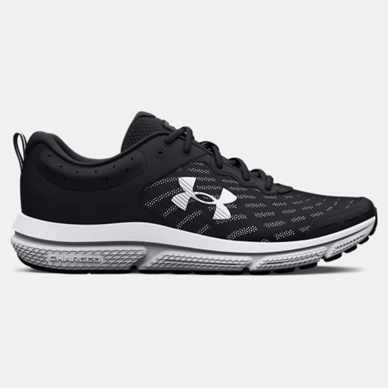 Men’s UA Charged Assert 10 Wide Running Shoes 3026176 Black 7 Wide