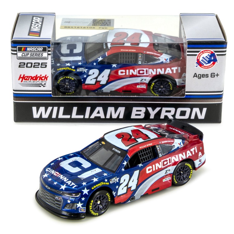 William Byron Cincinnati 1:64 Standard 2025 Diecast Car