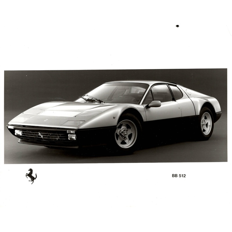 Ferrari 512 BB Press Photo