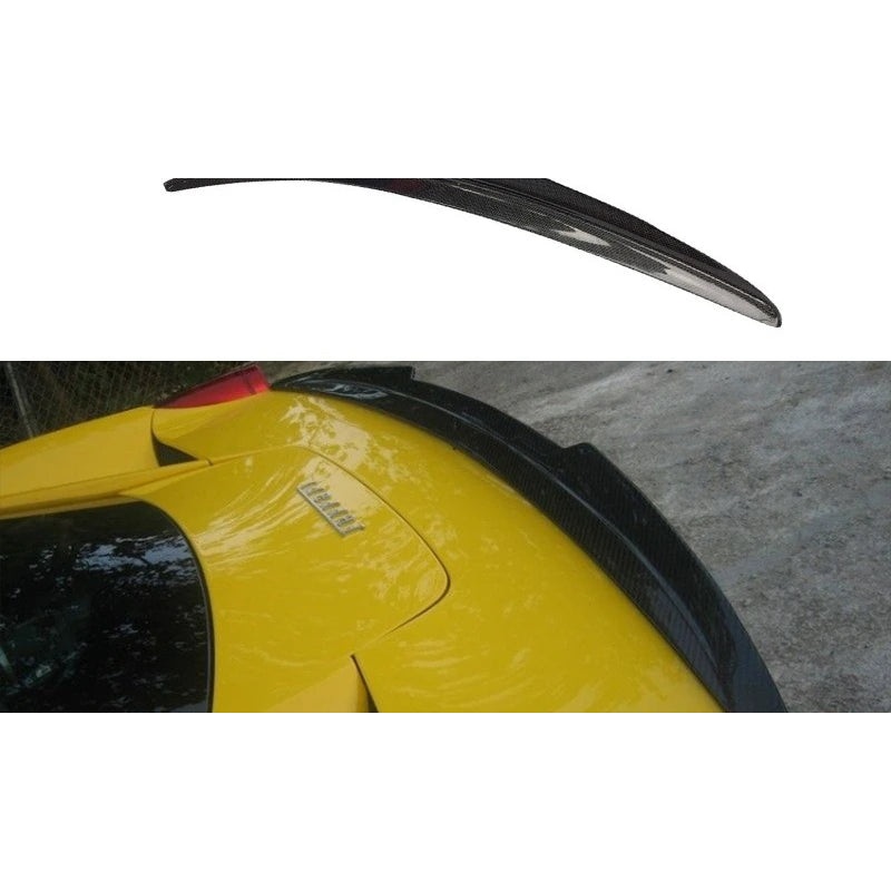Suitable for 11-16 Old Ferrari 458 Carbon Fiber Tail Small Pressure Tail Modified Spoiler Fixed Wind Wing Exterior Carbon fiber