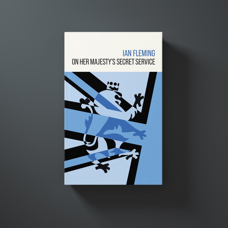 James Bond On Her Majesty’s Secret Service Hardback Book – By Ian Fleming