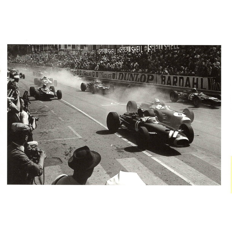 Monaco Grand Prix Start, 1962 – Jesse Alexander Postcard