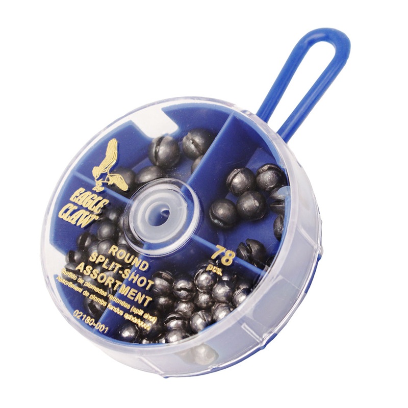 78-Piece Round Split-Shot Assortment 02180H-001