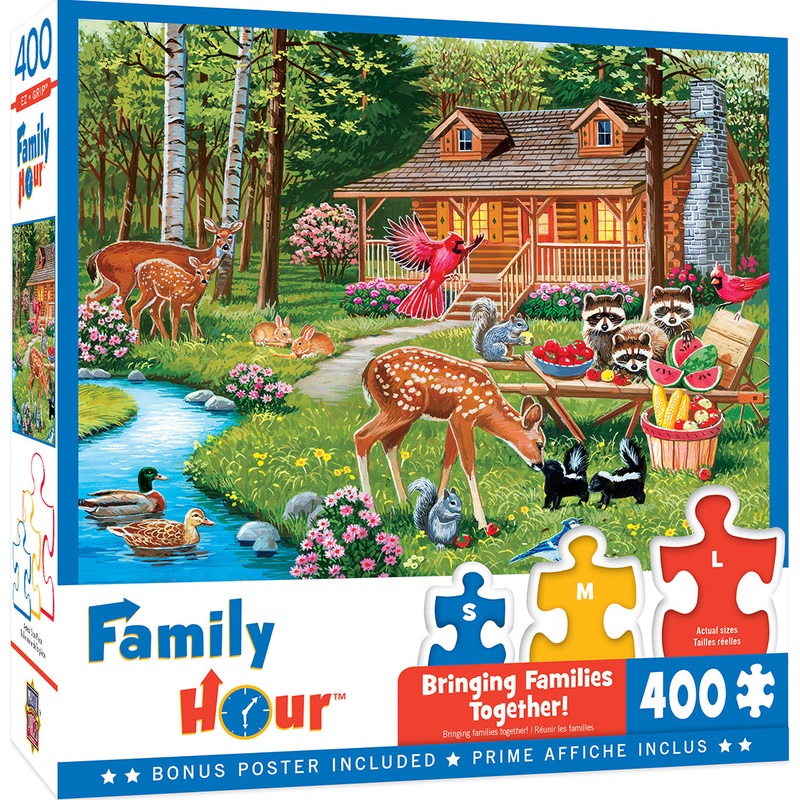 Creekside Gathering Family Hour Puzzle 400-piece 32028