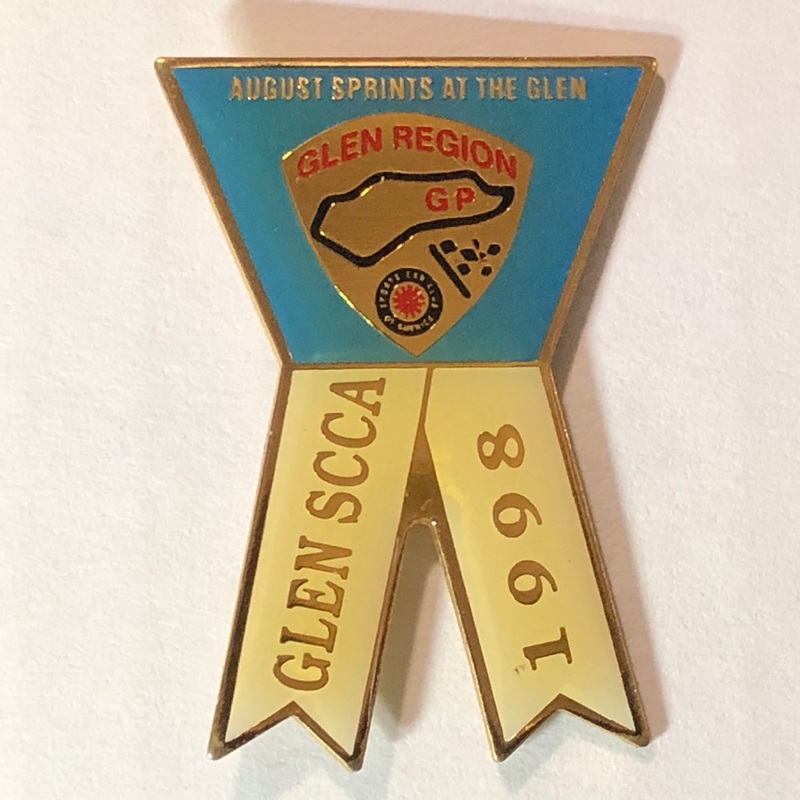 SCCA Watkins Glen 1998 August Sprints Vintage Lapel Pin