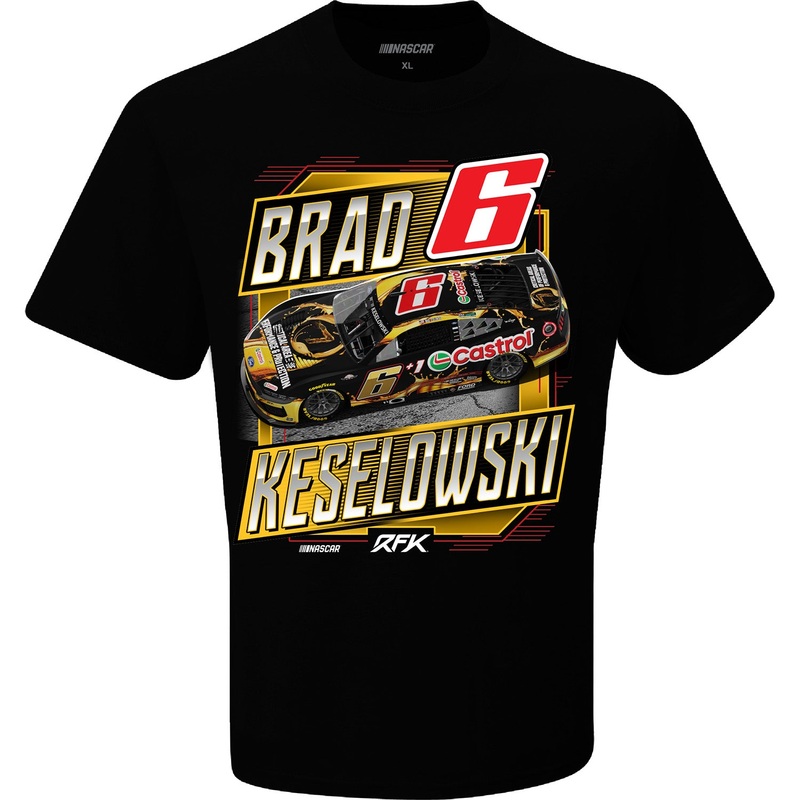 Brad Keselowski 2025 Darlington Throwback T-Shirt L