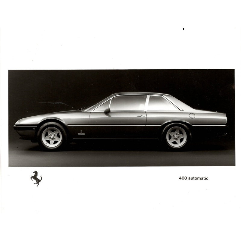 Ferrari 400 Automatic Press Photo