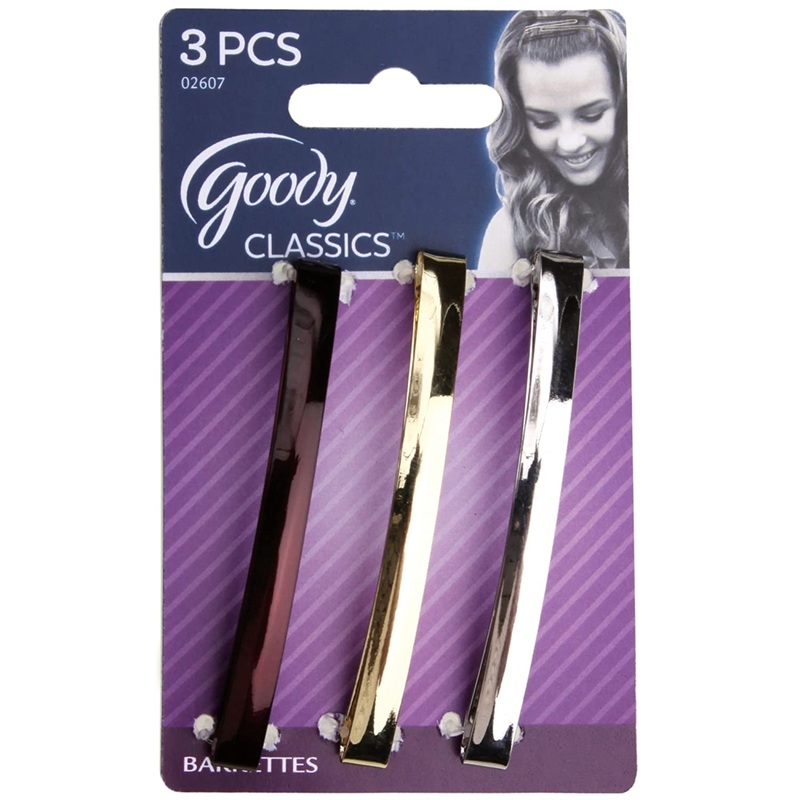 Stay Tight Large Metal Hair Barrettes 02607