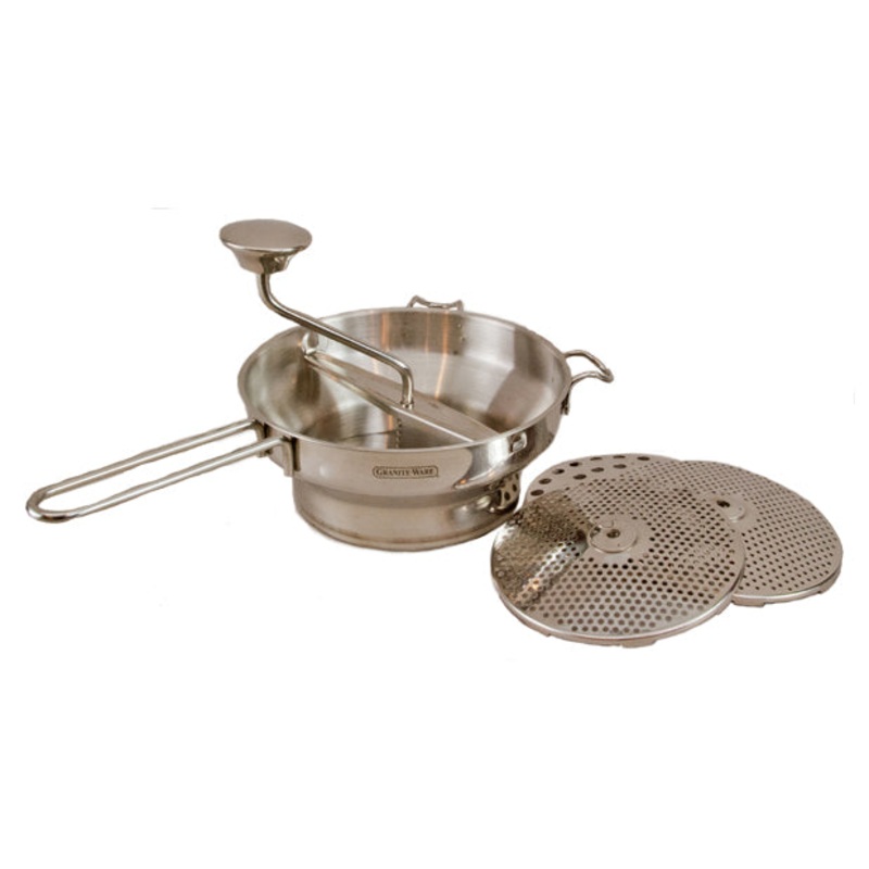 Stainless Steel Food Mill 2-Quart 0722